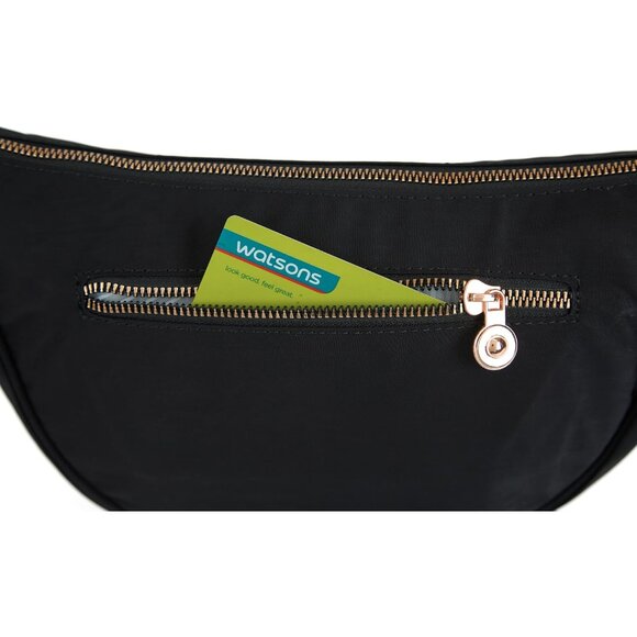 Small Crossbody Bag for Women Men Trendy Waterproof Nylon with Adjustable Strap - Picture 4 of 8